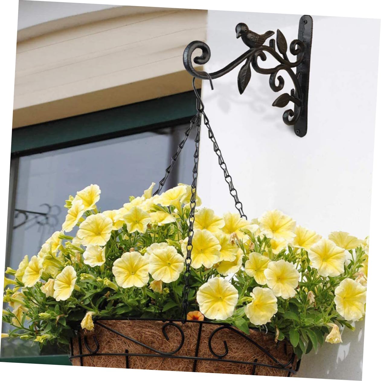 BESPORTBLE 2pezzi Gancio Da Parete Per Appendere Piante Sospese Mangiatoie Per Uccelli Cestini Di Fiori e Lanterne Resistente e Facile Da Installare