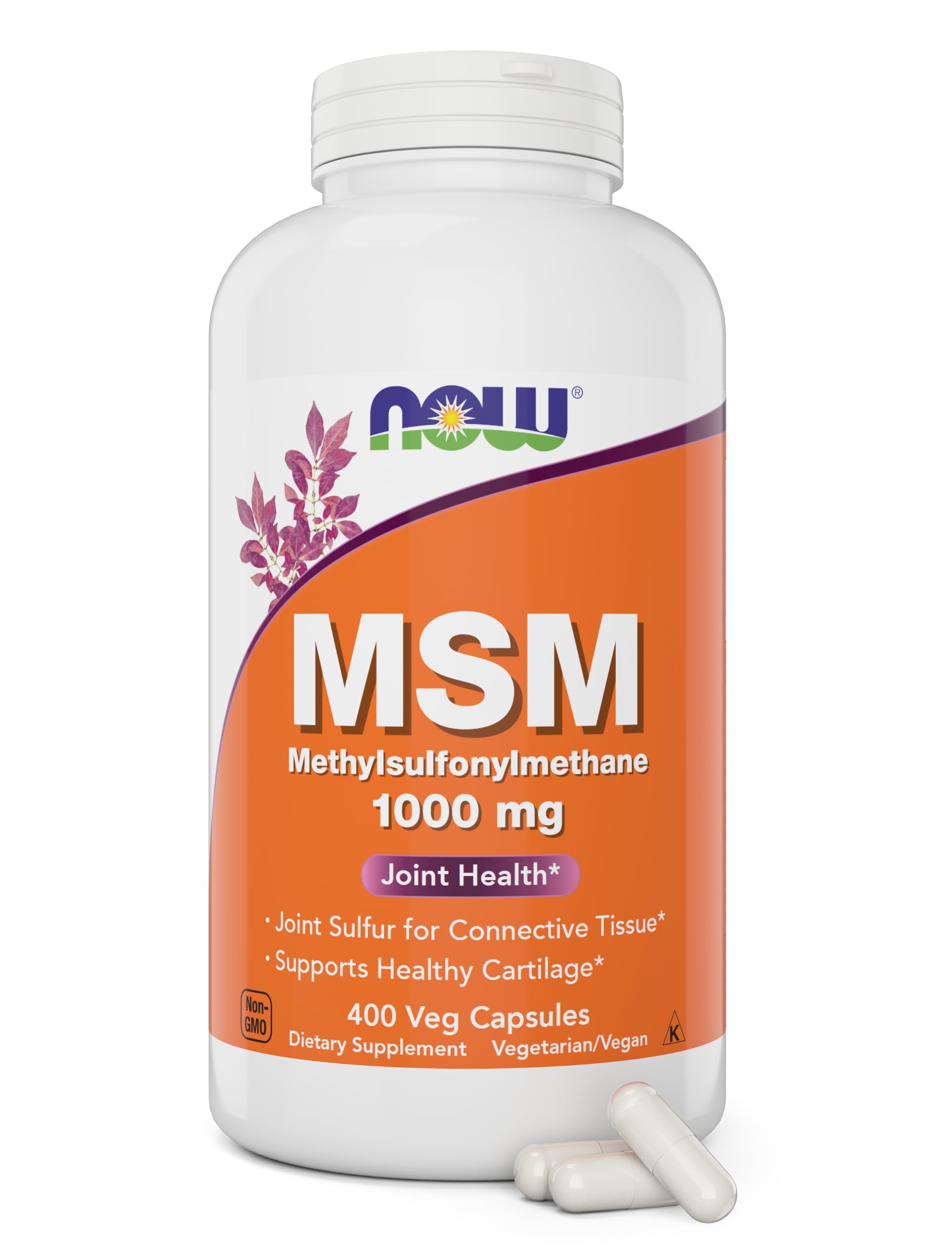 Capsules Methyl Sulphonyl Methane Supplement Vegetarian Friendly