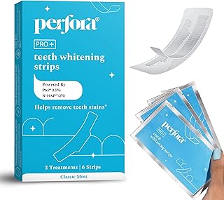 Teeth Whitening Strips –Whitens Teeth in 1 Use | Sensitivity-Free, Enamel-Safe Oral Care | PAP & Hydroxyapatite for Stain Removal | Fast & Effective Whitening|Classic Mint-Pack of 3(6 Strips)