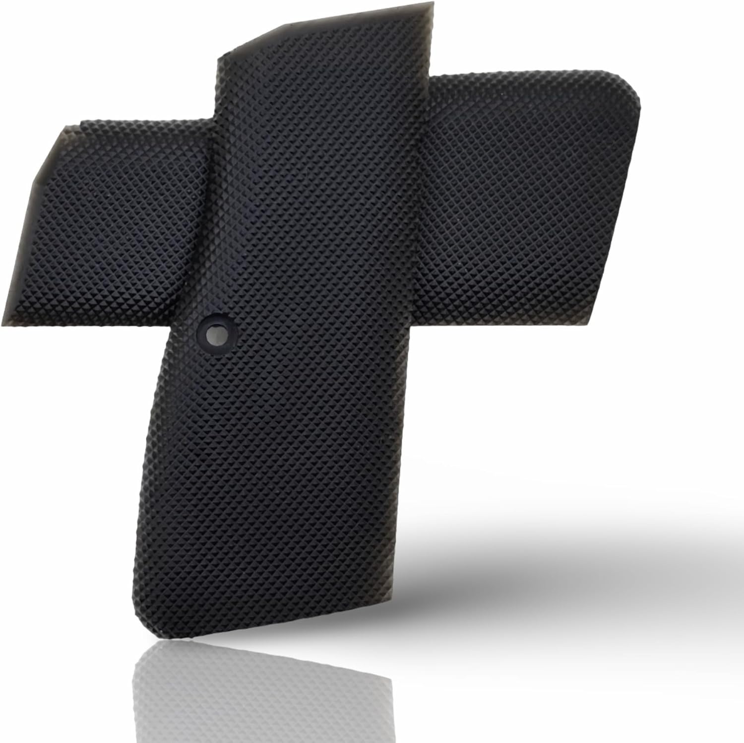 Polymer Series Pistol Grips Aggressive Checkered, Compatible with; 1911 & Clones, Beretta, CZ and More Than 50 Pistols