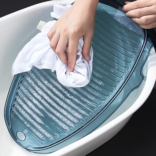 Miniatura 2 de 1pc Mini Washboard Underwear Washing Machine Wash Board Small Lavadora Portátil Small Washer Machine Small Washing Machine Portable Plastic Thicken
