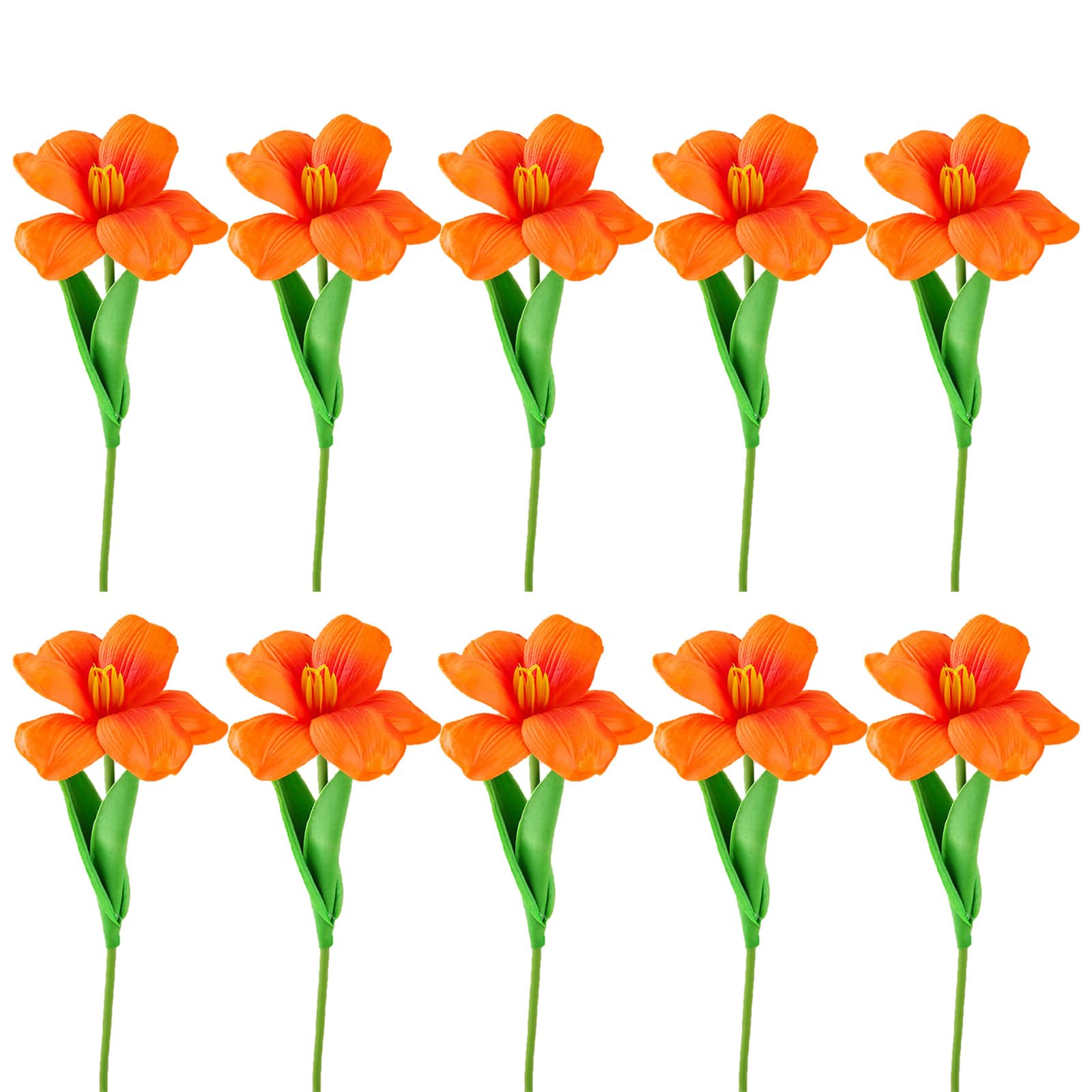 Tsophreniq E 10Pcs Artificial Flower Bouquets Realistic Simulation Flower Branch For Wedding Decoration, Kitchen Garden Decoration Arrangements