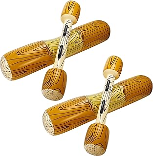 HeySplash Swimming Pool Float, Inflatable Ride-ons Giant Pool Float Pool Raft Floating Lounger Seat Boat Floating Row Pool Toys for Adults & Kids Max Weight 143lbs (2 Pack)