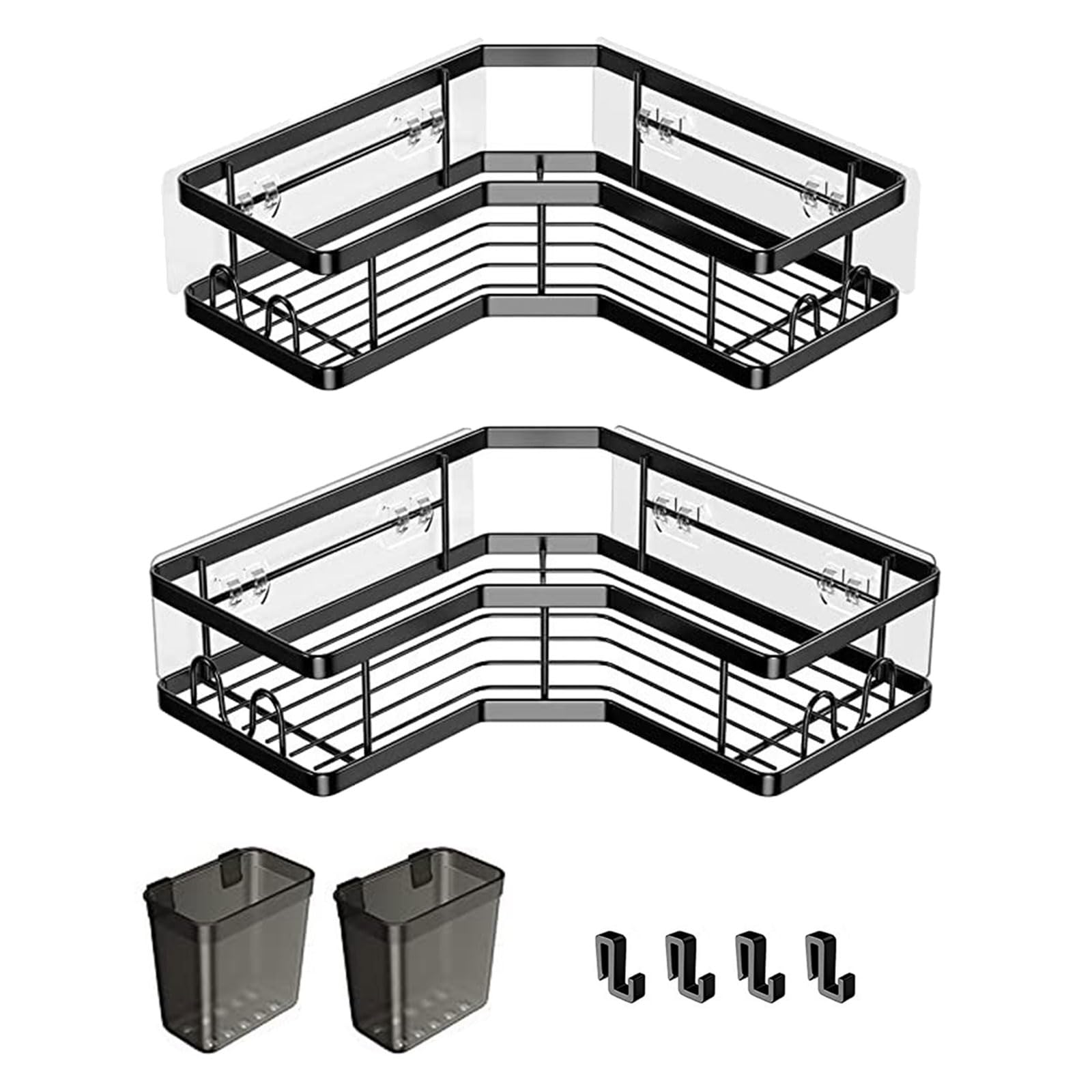 Bathroom & Kitchen Storage Rack Efficient & Functional Shower Shelf Practical & Functional Shower Shelf for Bathroom Storage Rack