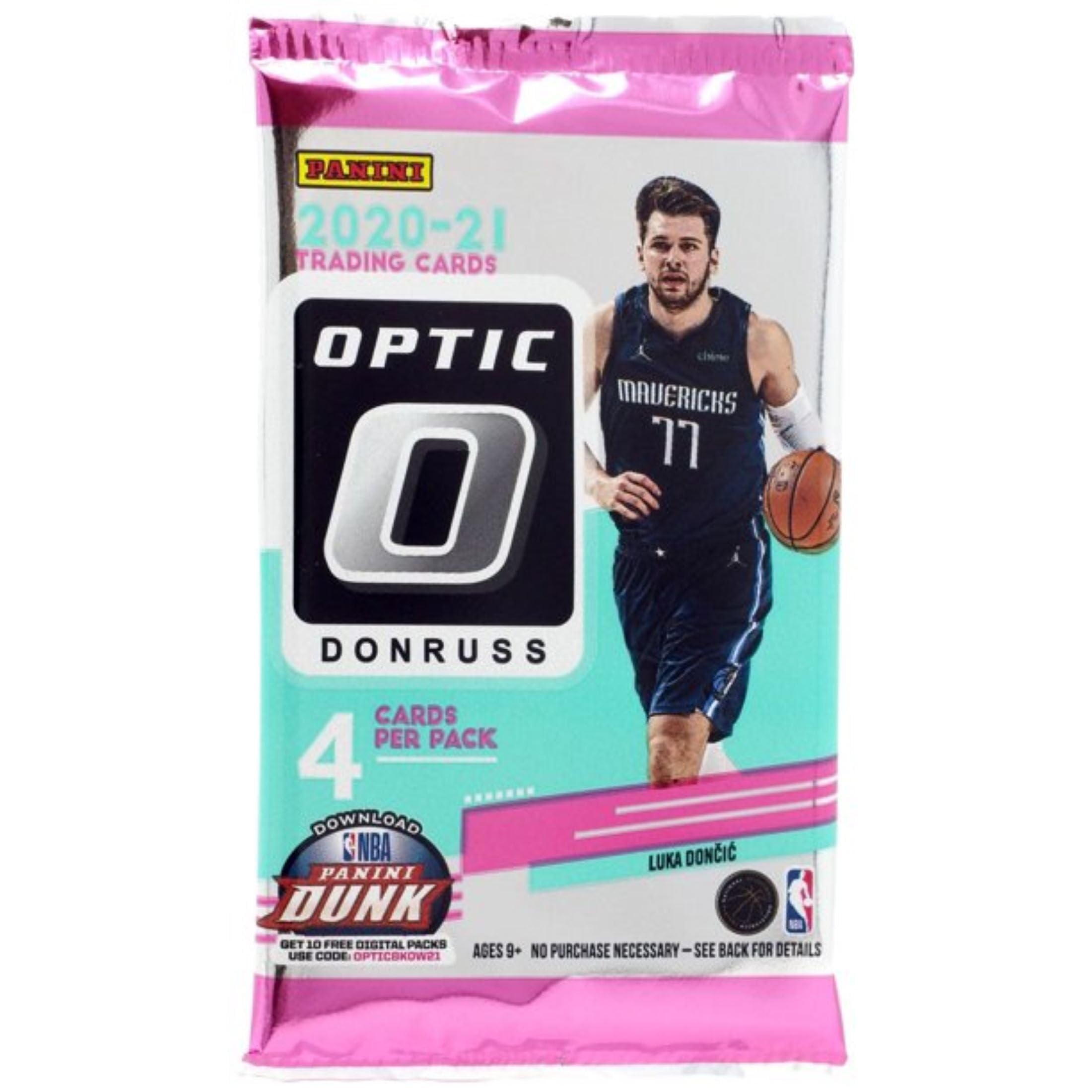 Amazon.com: 2020-21 Panini Donruss Optic Basketball Cello Pack (15 