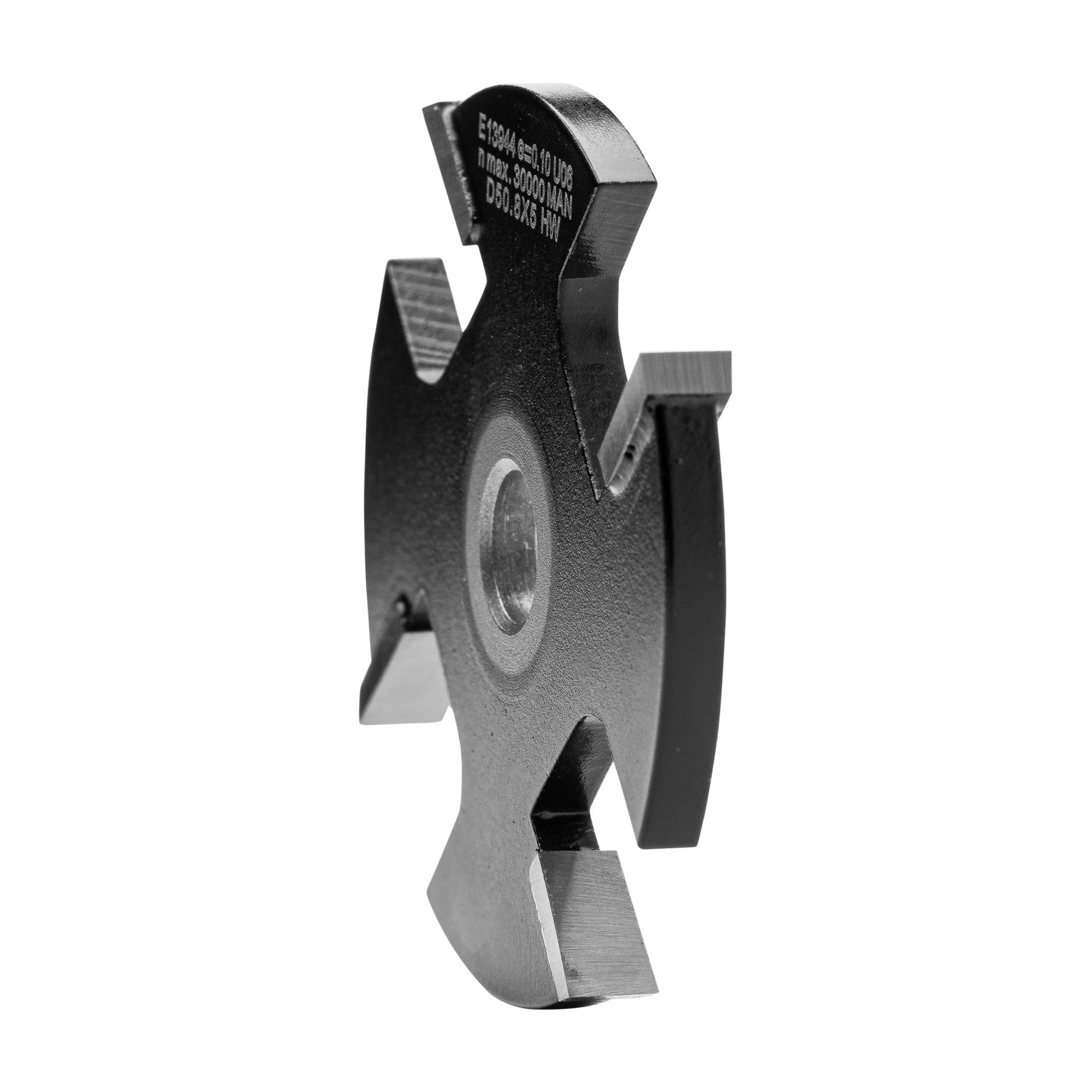 ENT 13944 Scheibennutfräser HW, Schaft (S) 8 mm, Durchmesser (D) 50,8 mm, NL 5 mm, Z4