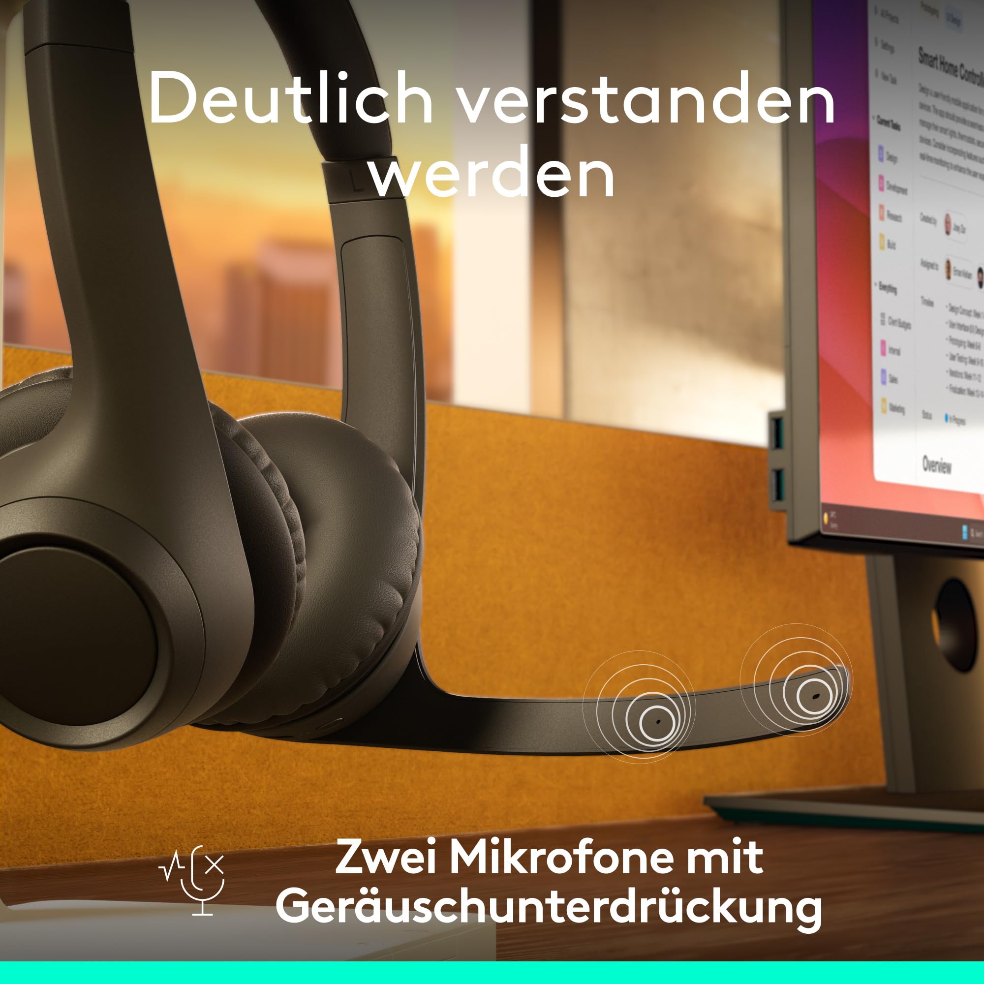 Logitech Zone 305 Wireless Bluetooth-Headset – Bild 3