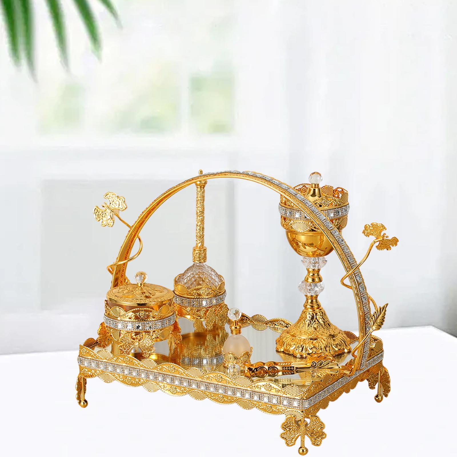 6 Piezas de Quemadores de Incienso Decorativos árabes para Decoración de Ramadán