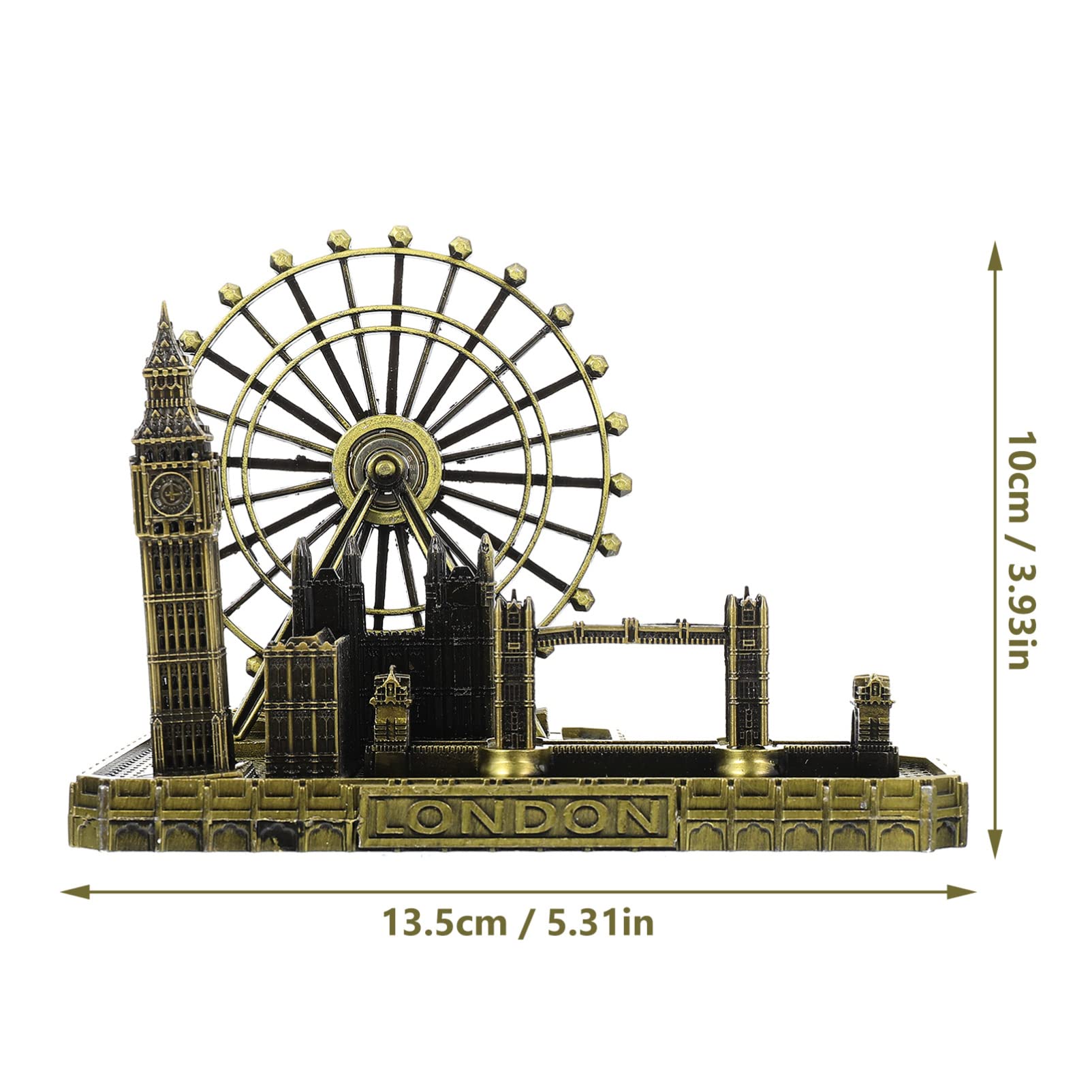 Amazon.com: London Model Figurine Big Ben Clock Ornament with