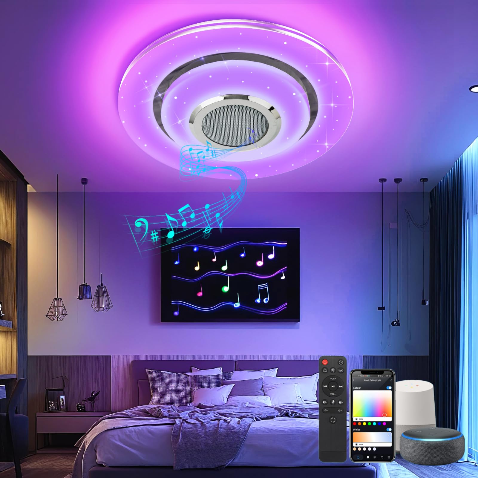 Plafoniera LED Soffitto 36W - 3600LM IP44 Impermeabile Per Bagno E Cucina - Foto 8