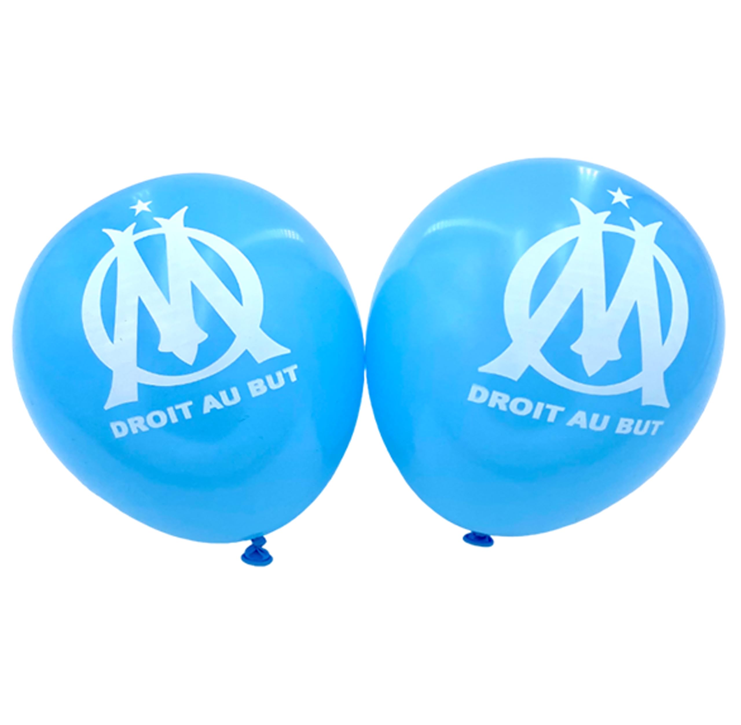 11 x ballon baudruche imprimé OM - Collection officielle Olympique de Marseille