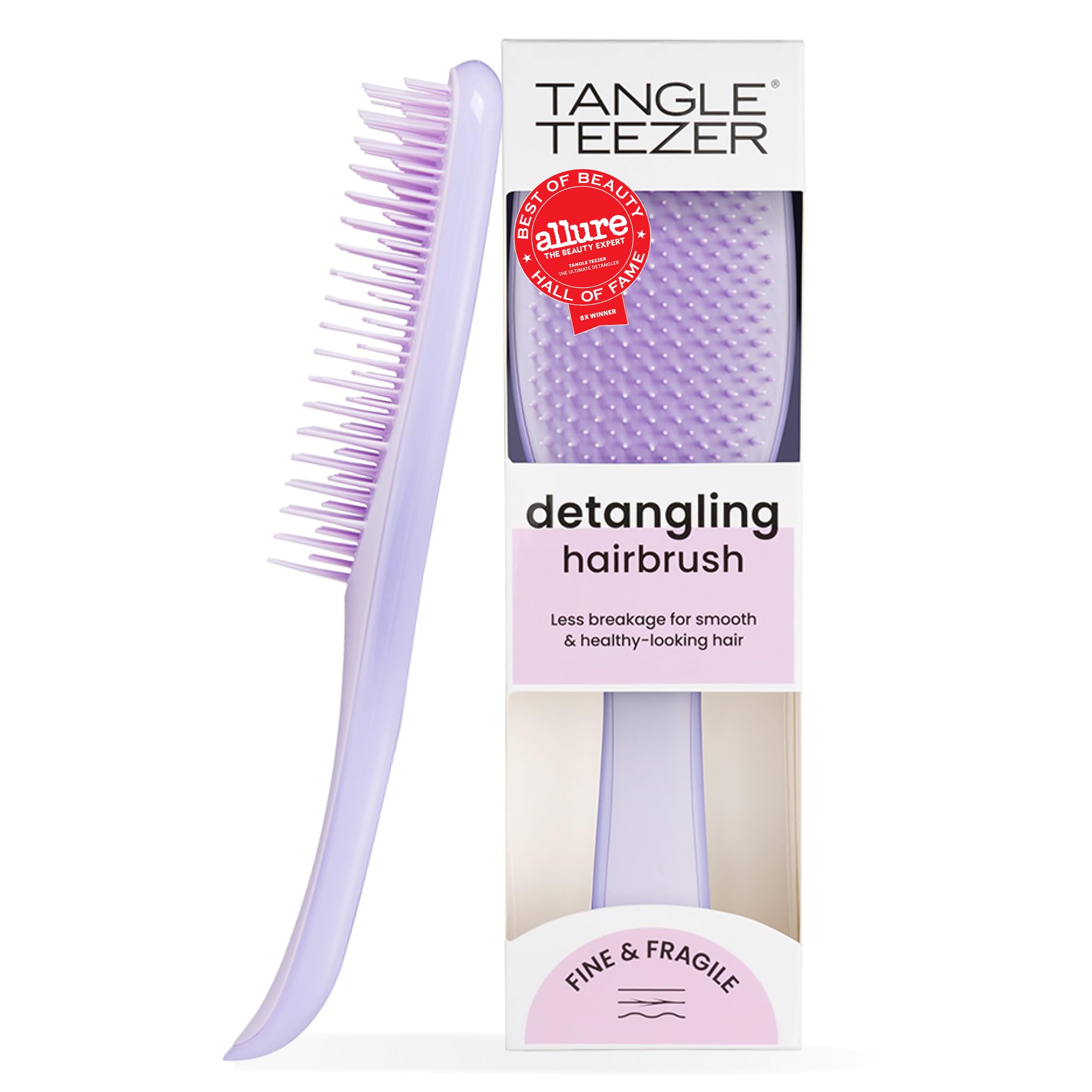 Tangle Teezer Die Entwirrungsbürste für feines und brüchiges Haar für nasses und trockenes Haar | Coloriertes, feines und brüchiges Haar | Hypnotisches Jaspisdesign
