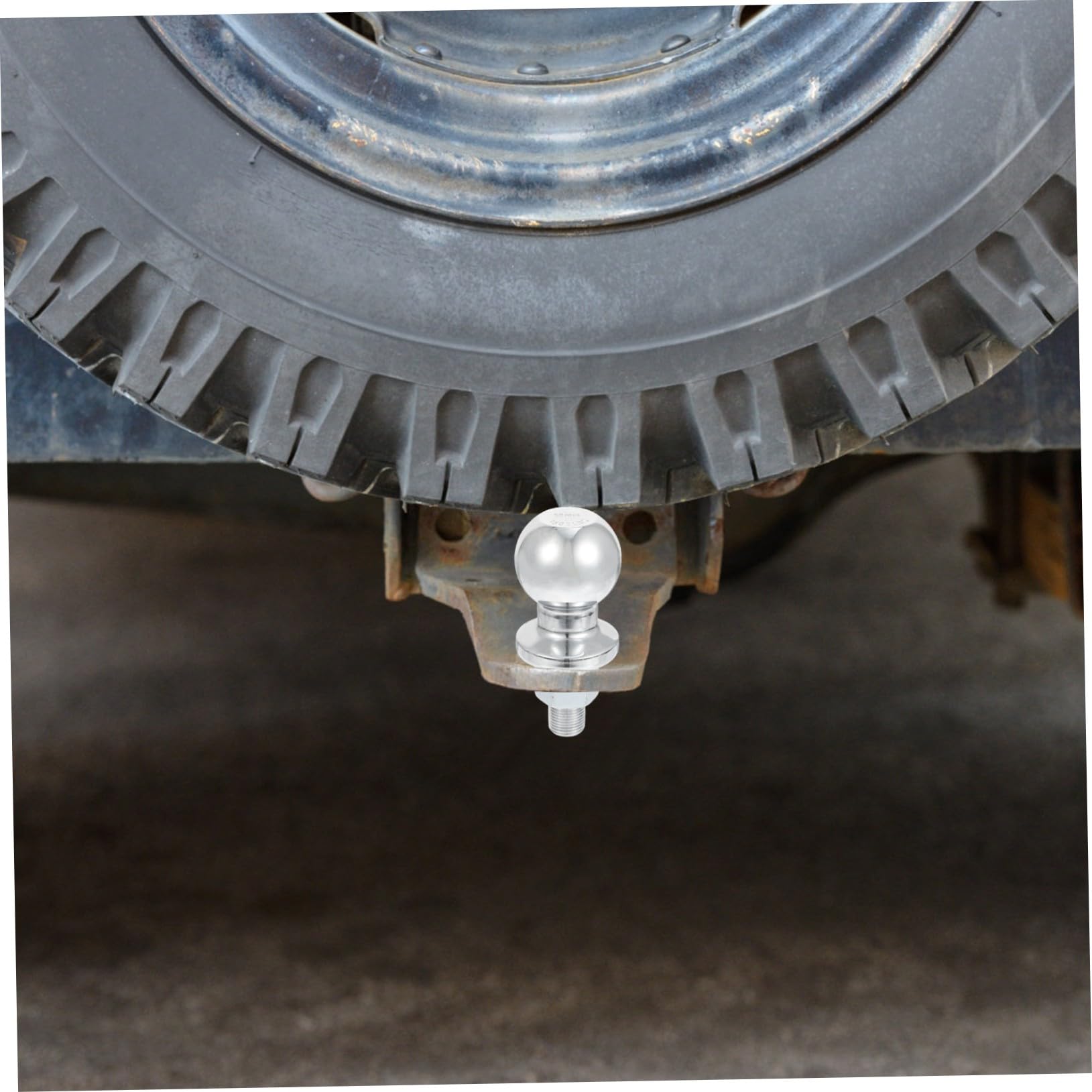 GALPADA Pallone Accessorio Protezione dalla Ruggine e dalla Pioggia Rivestito in Cromo M19 50mm per Gancio di Traino per Rimorchi e Auto per Vacanze Estive e Soccorso Stradale
