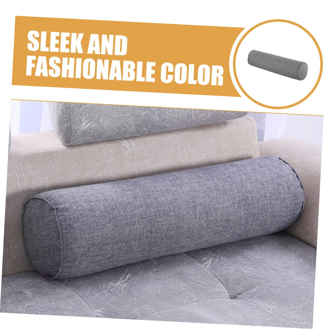 OSOLADY Ergonomic Under Knee Pillow for Massage Table Footrest Cushion Smoky for Leg Support and Relaxation Crafted with Pearl