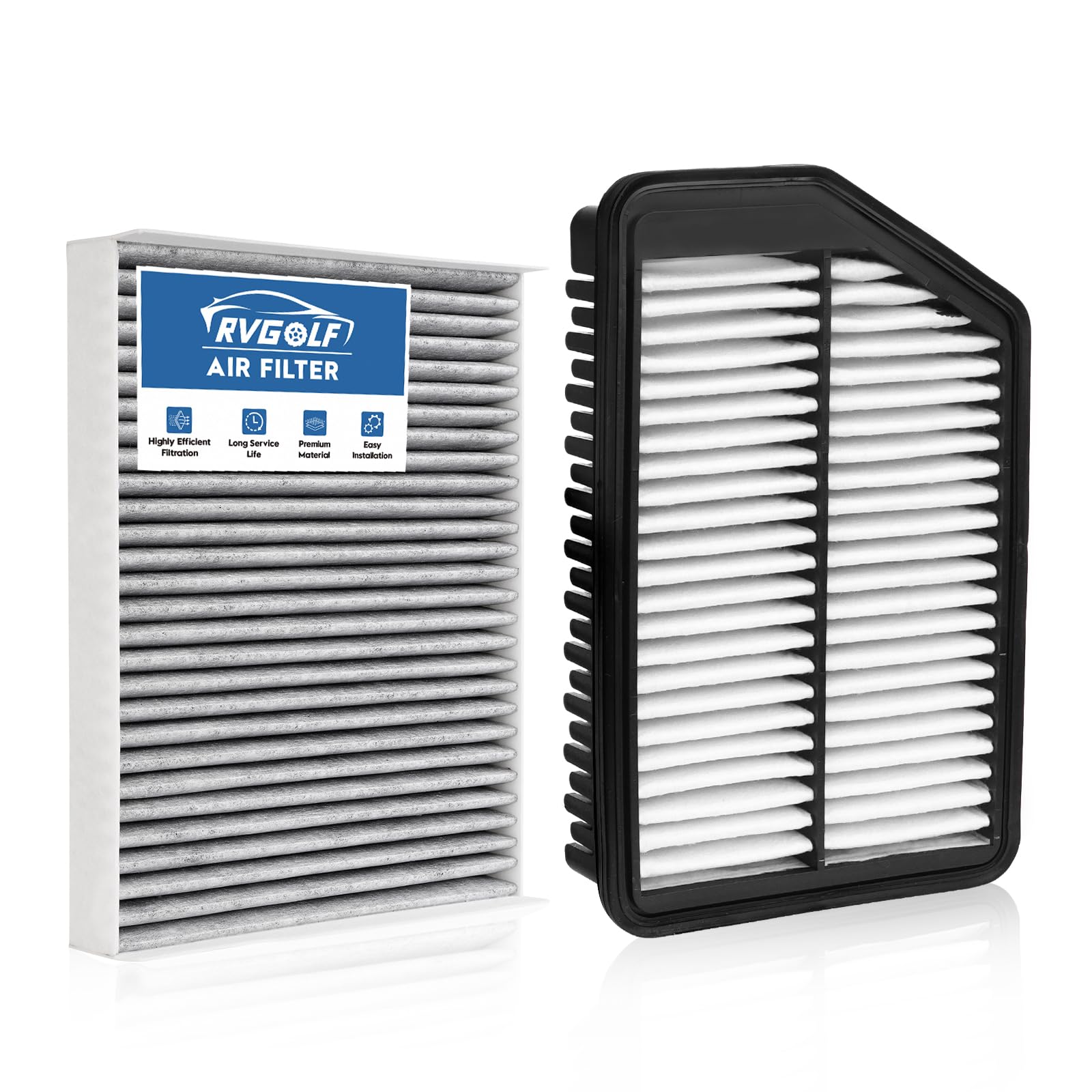 Engine+Cabin Air Filter Fit for 2011-2016 Hyundai Elantra 1.8L