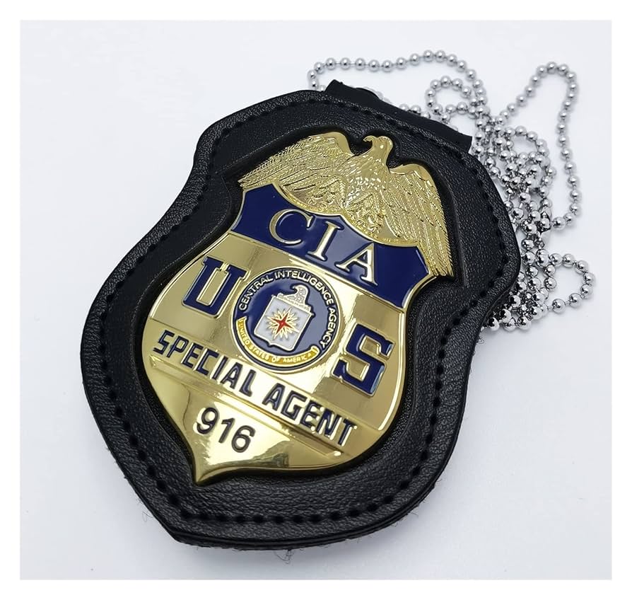 LB6新品嵌込式BIGSIZE FBI レプリカ バッジ レザーケース クリップ LB6新品嵌込式BIGSIZE FBI レプリカ バッジ レザーケース クリップ