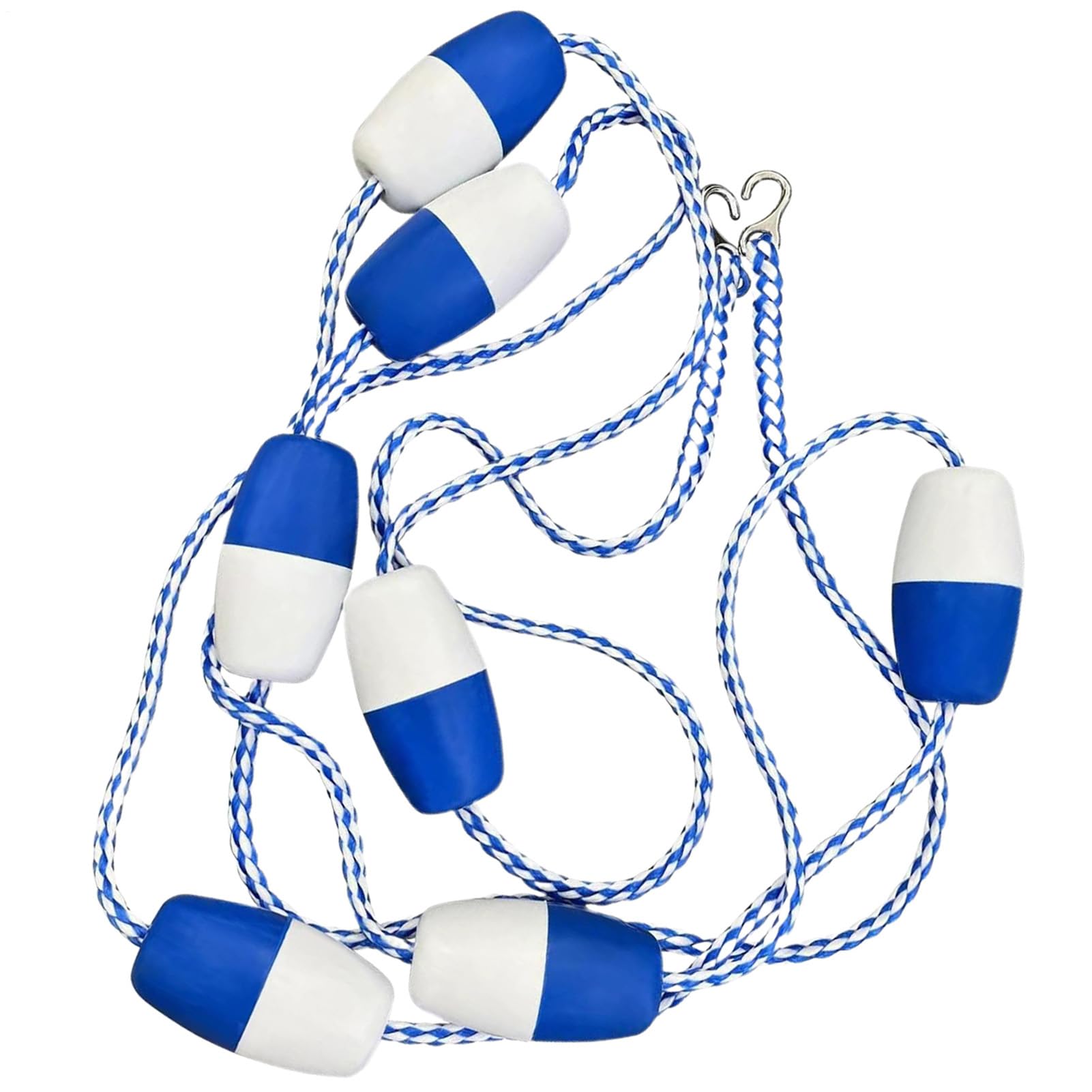 Pool-Trennseil-Schwimmer, hohe Sichtbarkeit, witterungsbeständig, Schwimmbahn-Schwimmbahn, Rennschnur, für Übungswettbewerbe, Rennsport, Wassersport, Rettungsschwimmer Training