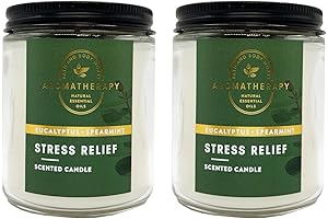 Bath & Body Works Stress Relief Aromatherapy Scented Candles