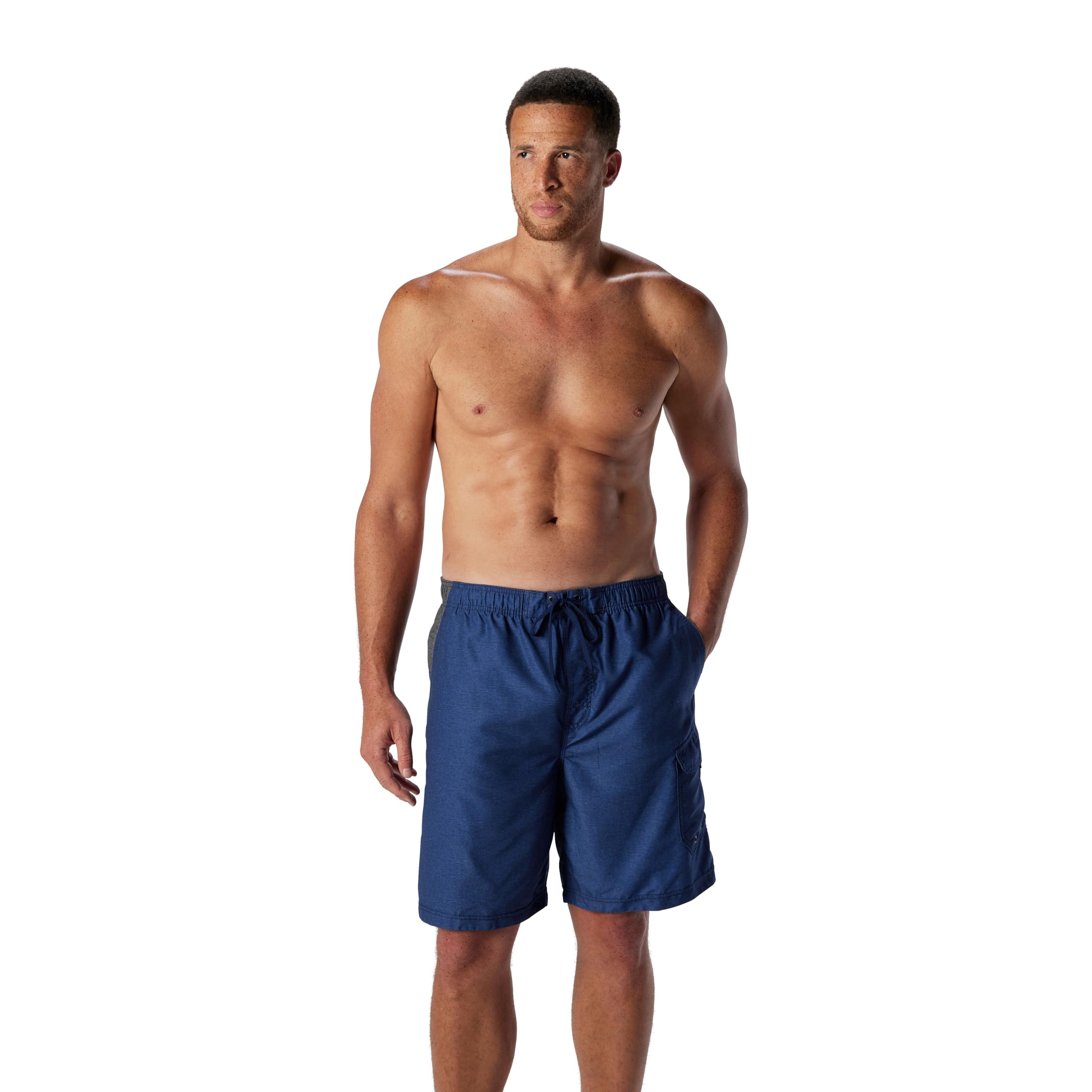 Speedo Mens Swim Trunk Knee Length Marina Sport Volley