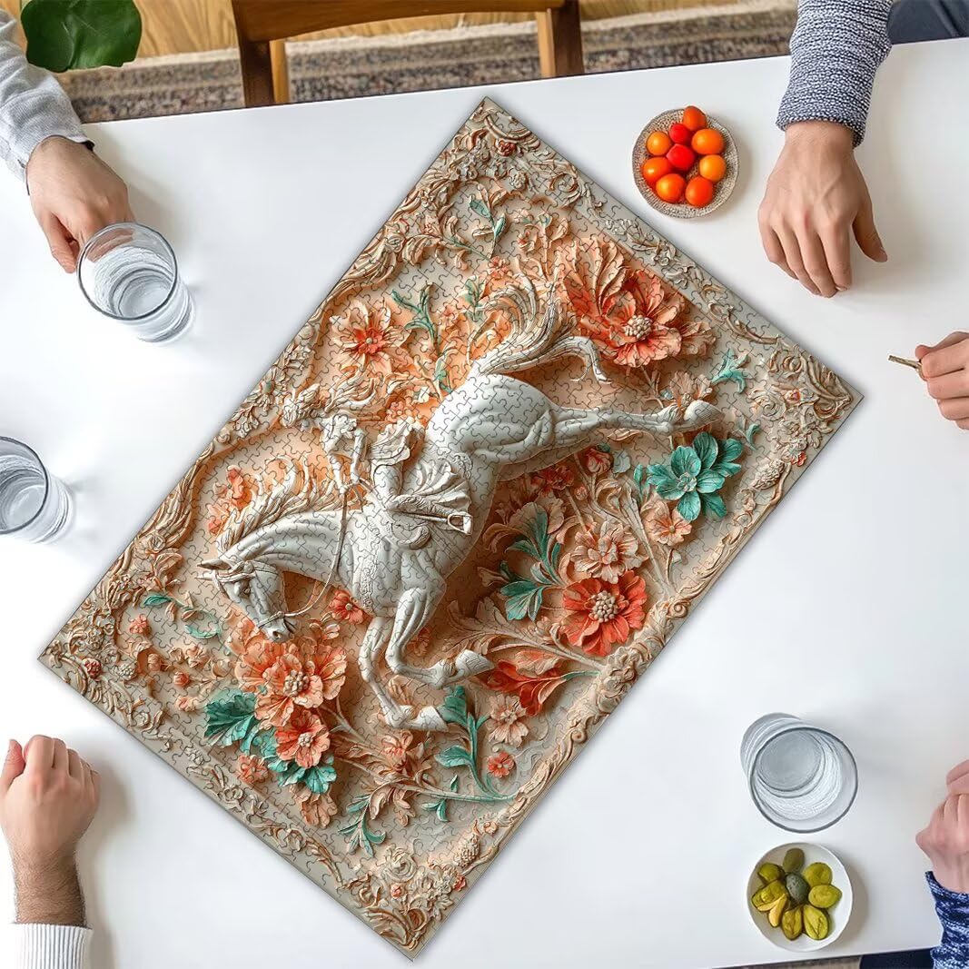 Puzzle Caballo, Puzzle 3000 Piezas para Adultos, Regalo Mujer/Hombre -2599