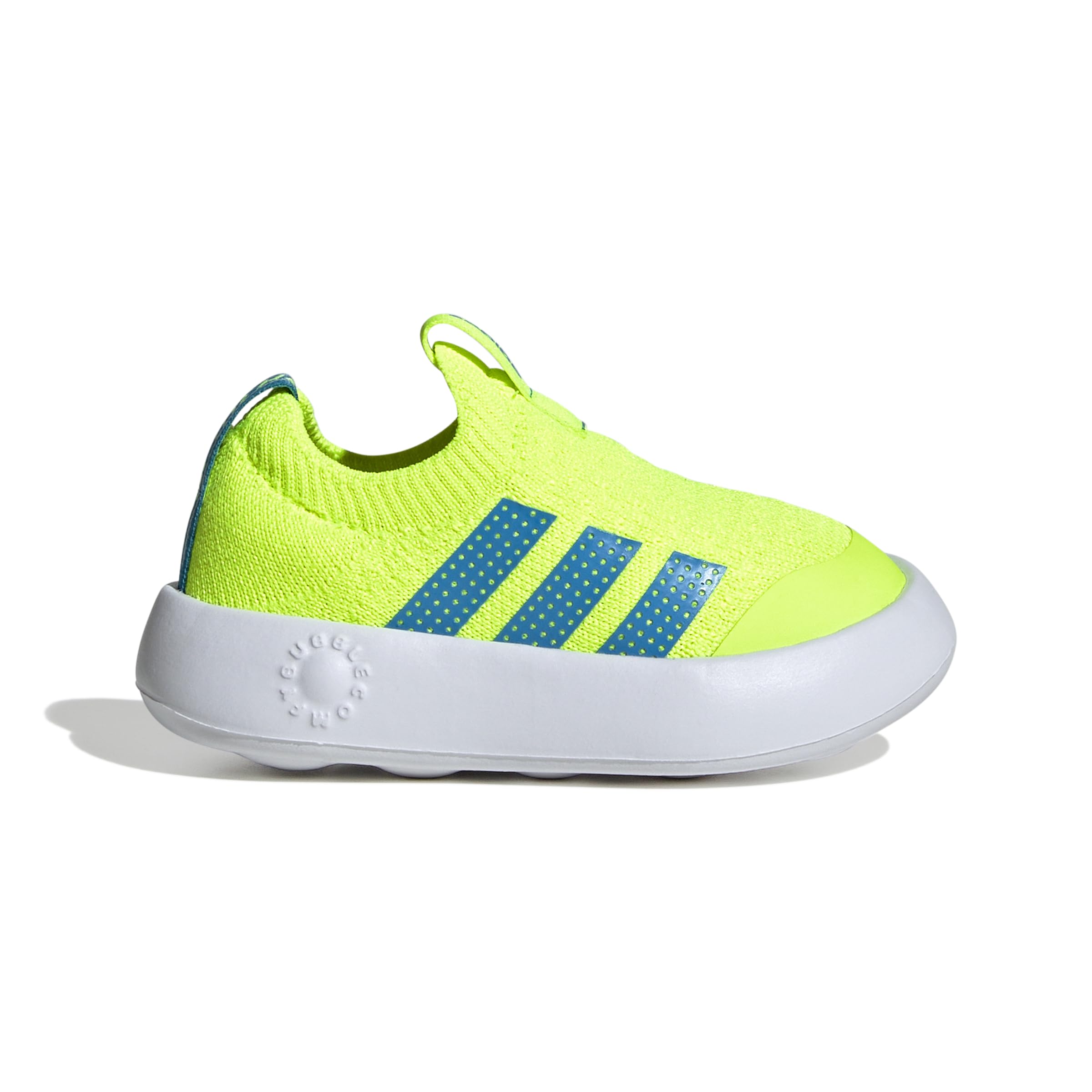 ADIDAS BUBBLECOMFY I LUCLEM/SOLBLU/FTWHT