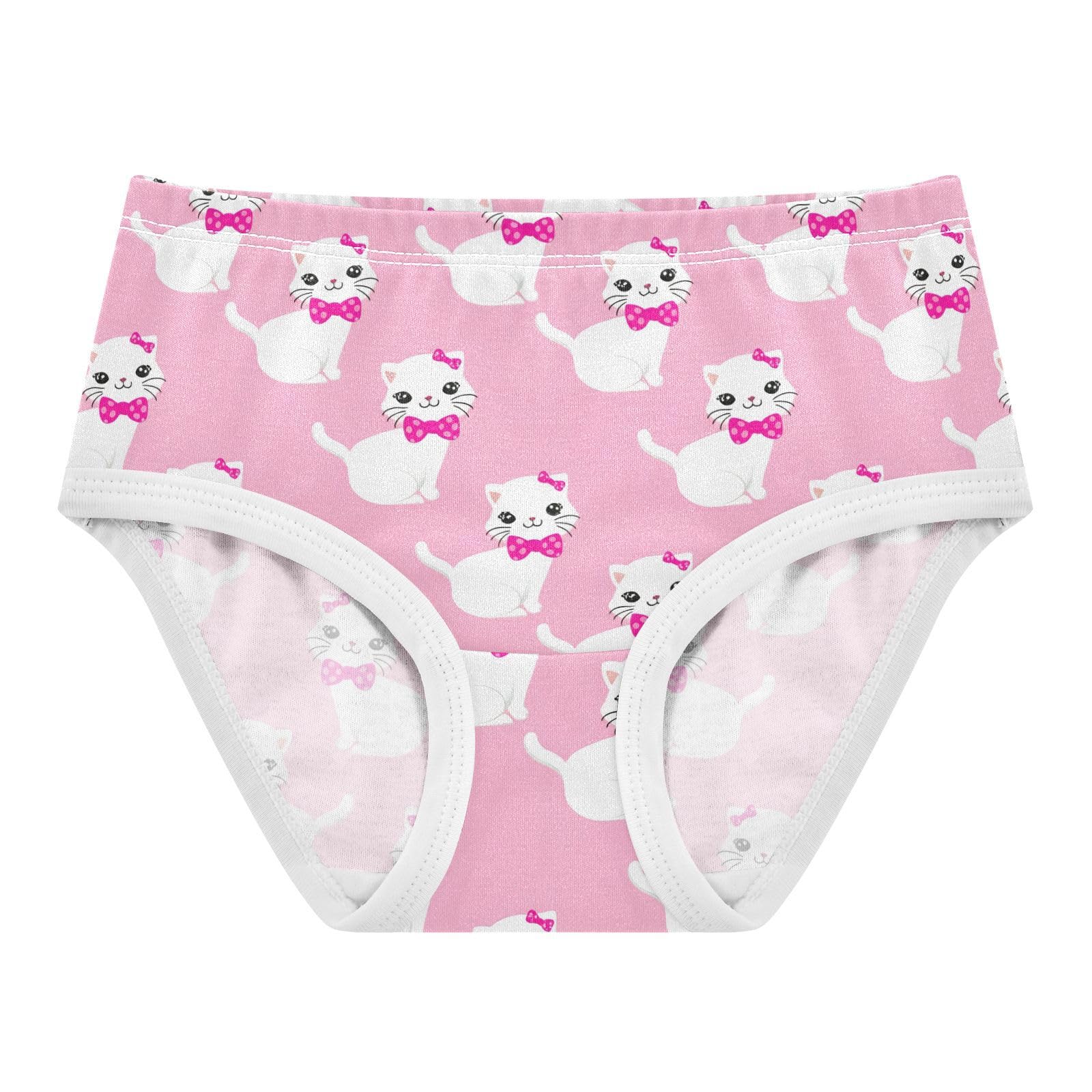 Cute Cat Pink Toddler Girlss Underwear 2T 2302194