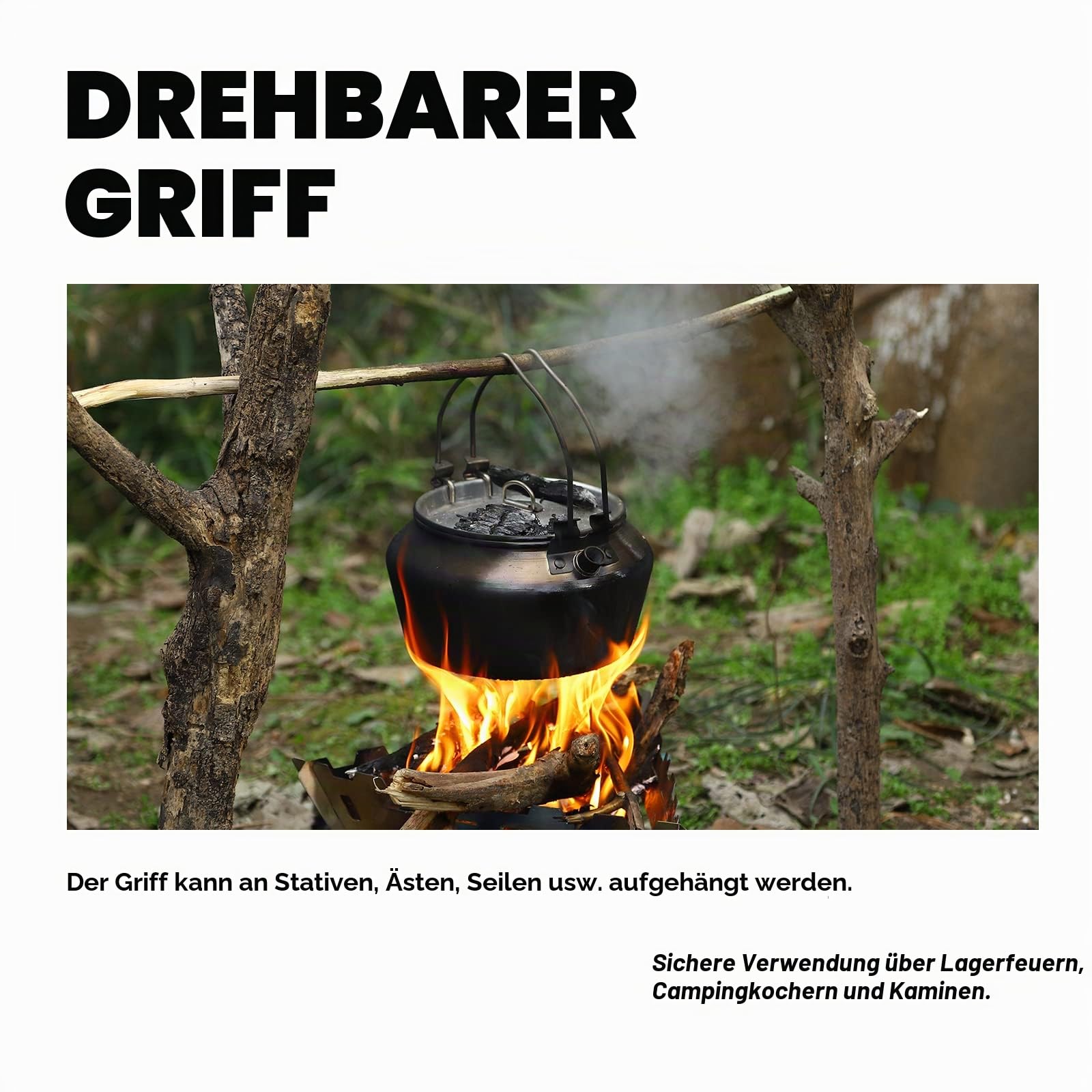 Fire-Maple Nimbus Camping Kessel Tee und Kaffeekanne 1,2L Aluminium Outdoor-Wasserkocher Tragbare Teekanne, Leicht mit Klappbarem Griff für Bushcraft Camping Wasserkocher