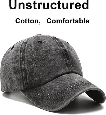 NPJY Baseball Cap Golf Dad Hat Adjustable Original Classic Low Profile Cotton Hat Unconstructed Plain Cap Men Women