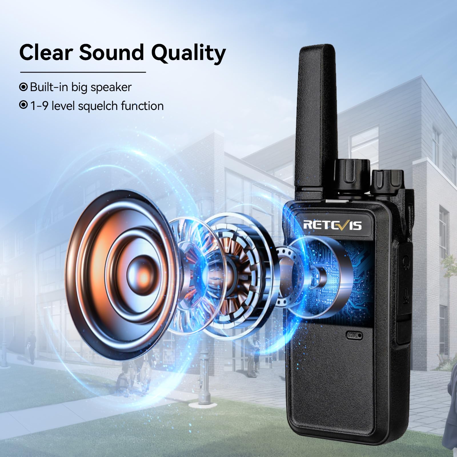 Retevis RT668 Talkie Walkies, Talkie-Walkie Professionnel pour Chargeur 10 en 1, Charge Efficace, Fentes Amovibles,Robuste, Talkie Walkie Longue Portée pour Fabricant,Entrepôt(Noir, 10 Pièces)