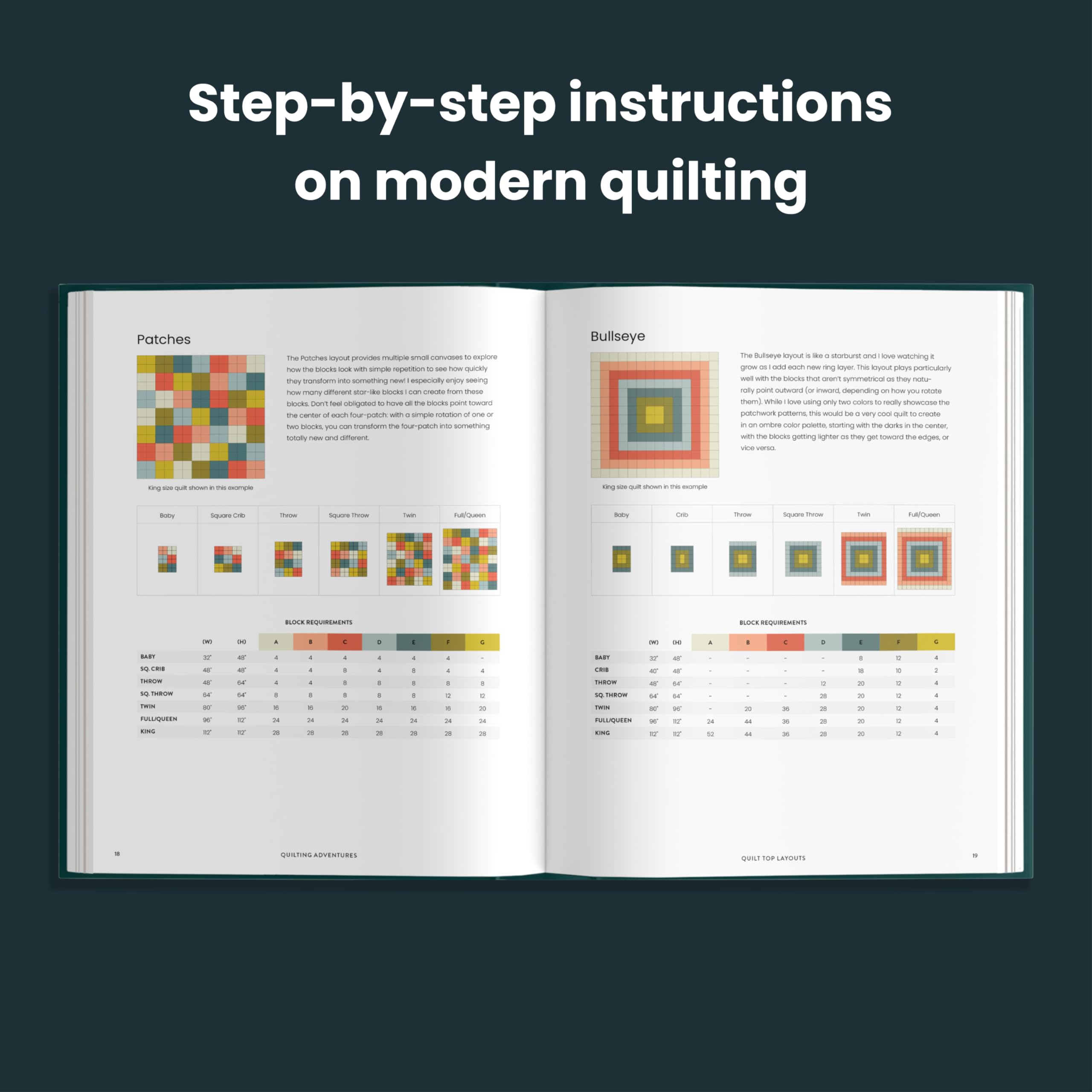 Quilting Adventures: Modern Quilt Blocks and Layouts to Help You Design Your Own Quilt With Confidence