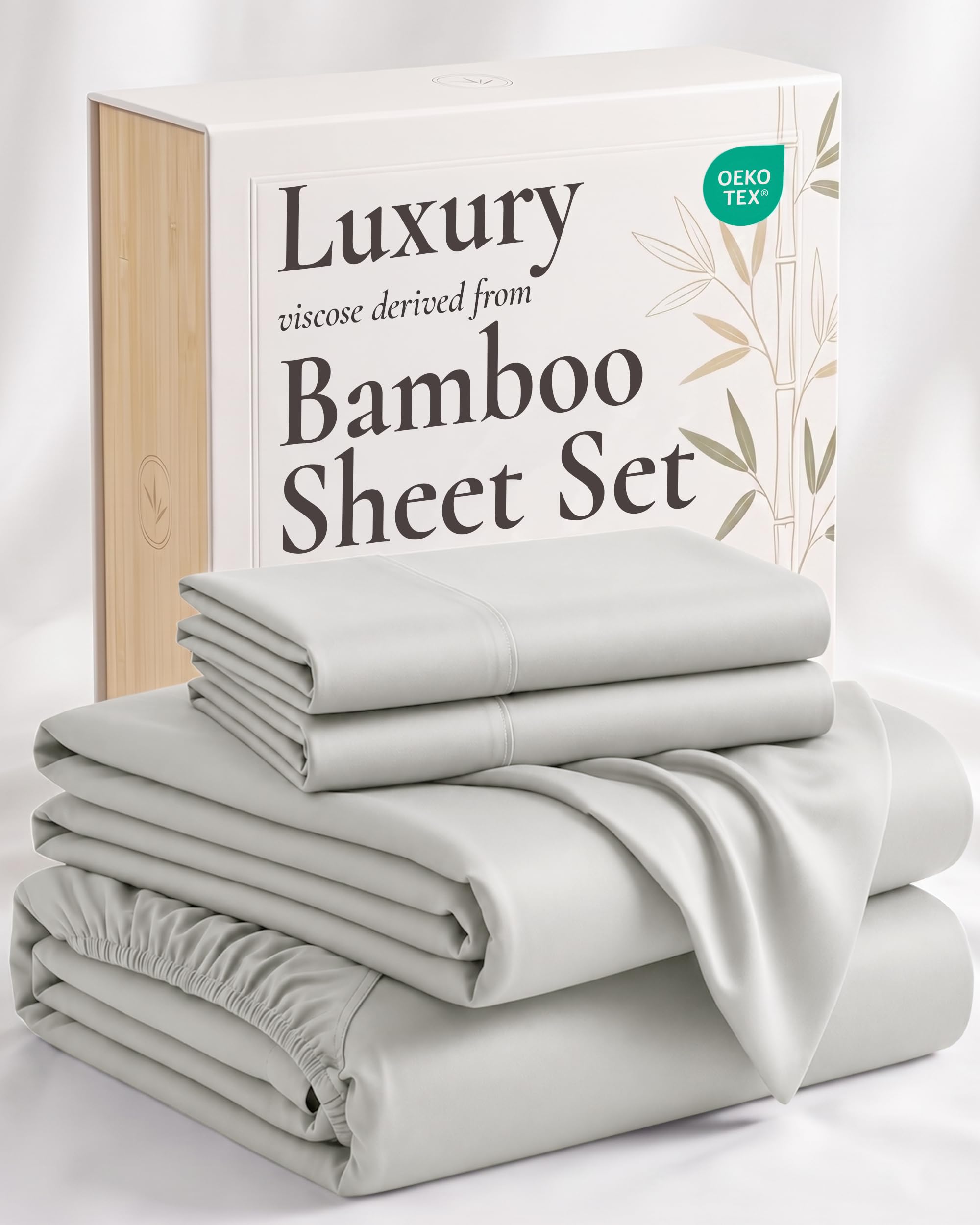 Hotel Sheets Direct 4-Piece Bed Sheet Set Queen