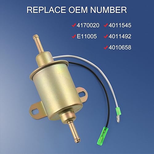 Miniatura 4 de JDMSPEED Repuesto de bomba de combustible para Polaris Ranger 400 500 1999-2012 Sustituye a la bomba de combustible eléctrica 4011545 4011492