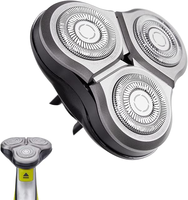Replacement Blade，for Philips OneBlade QP2520/2630/2724/2834/6510/QP6552 Men Electric Shavers and Beard Trimmers (1Pack)