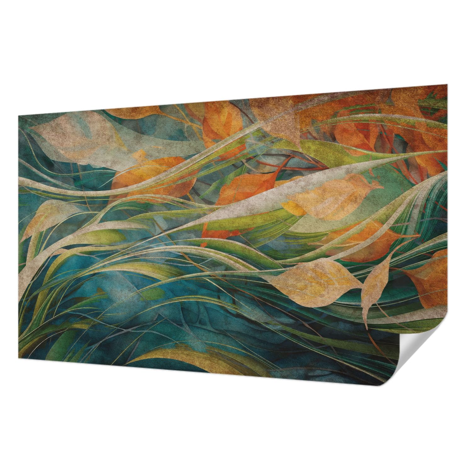 Papier peint automne pour salon chaleureux et déco de chambre