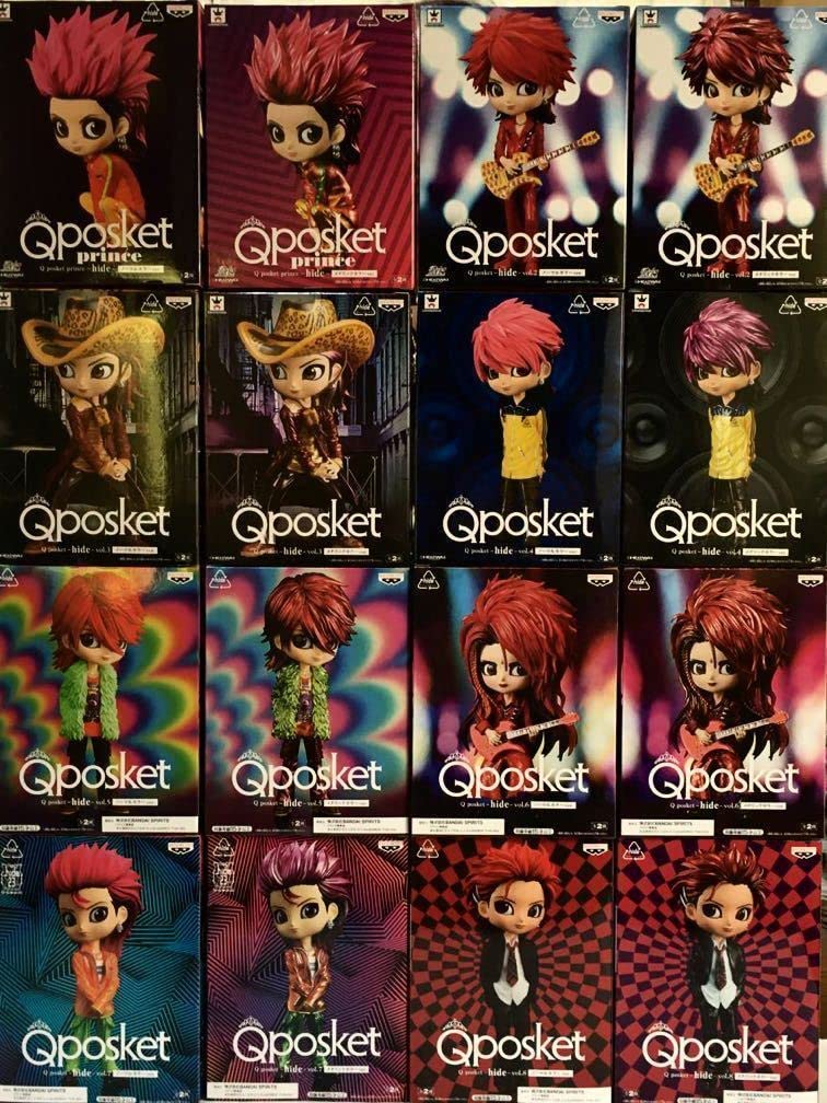 hide Qposket vol.1~8 メタリックカラーver おまけ付き 即購入可！ Qposket hide vol.8 メタリックカラーver. 1種 - メルカリ
