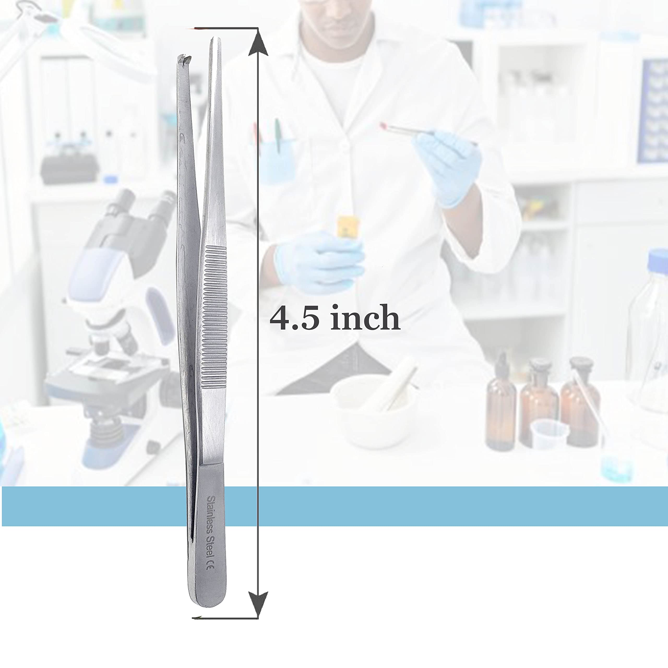 Dissecting Tissue Forceps - Stainless Steel -3