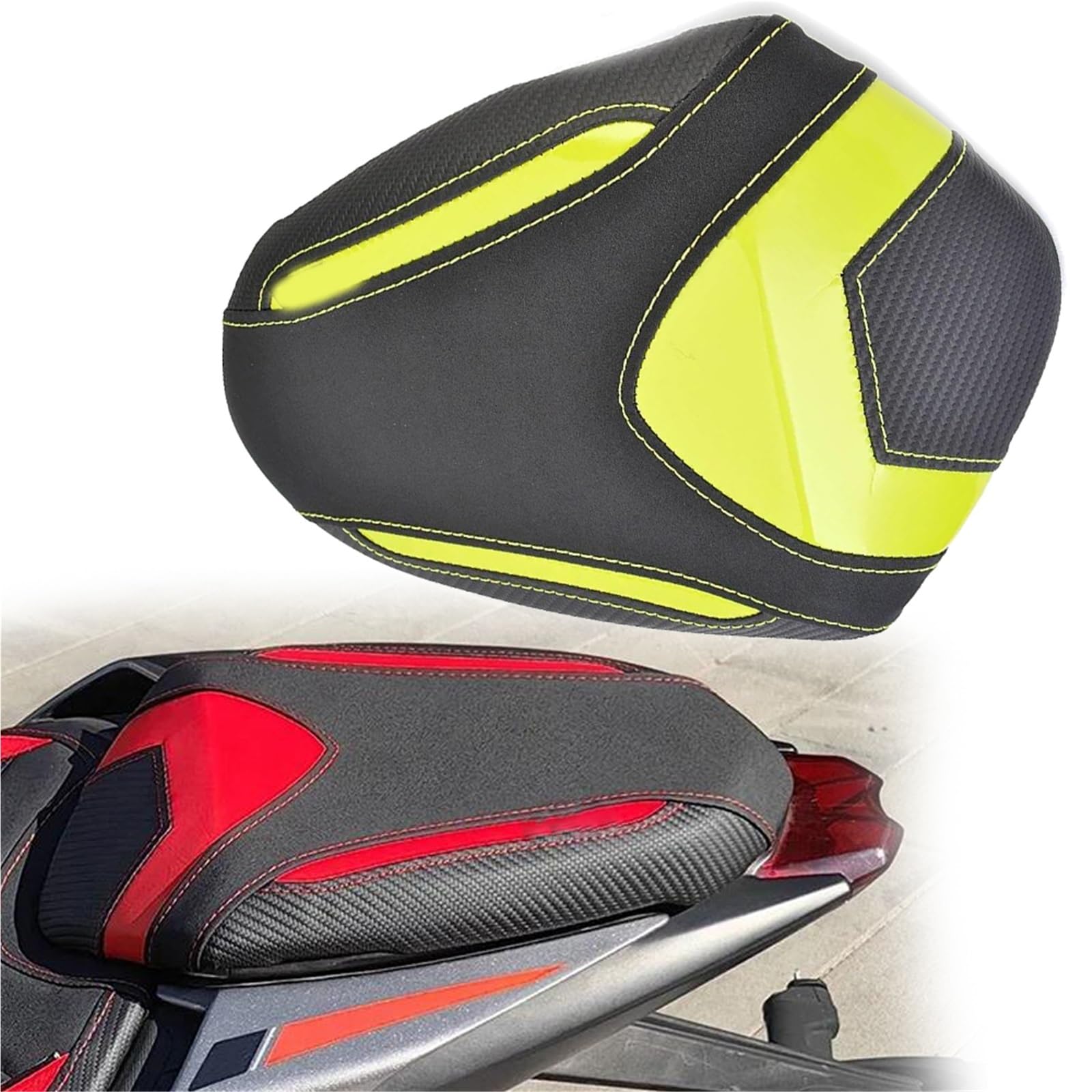 Coussin de selle solo haute finition pour Triumph Street Triple 765S