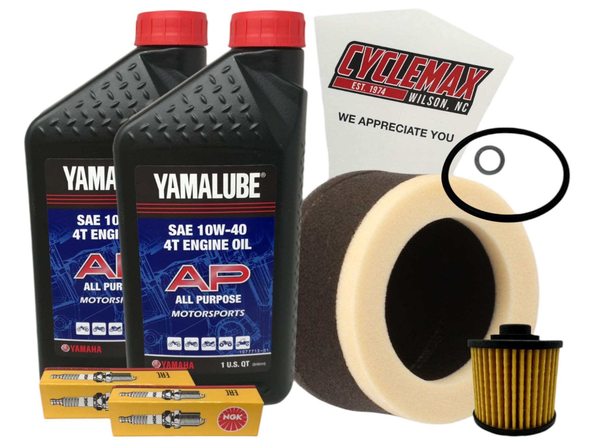 Amazon.com: CYCLEMAX Standard Yamalube Tune-Up Kit Compatible with