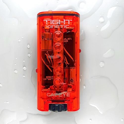 Miniatura 9 de CATEYE - Luz trasera trasera LED cinética apretada para bicicleta
