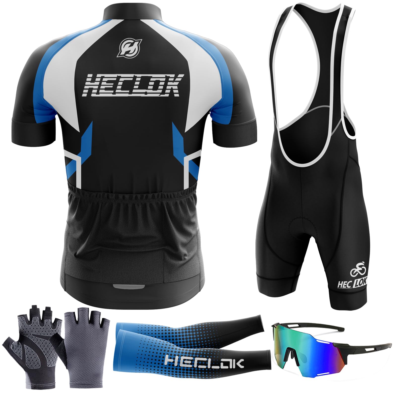Hombre Conjunto Ropa de Ciclismo para Verano, 2024 último Modelo Maillot Manga Corta de Bicicleta，y Culotte Ciclismo Transpirable, para MTB Bicicleta Equipacion Ciclismo