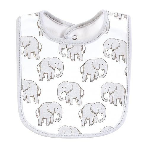 Miniatura 362 de Hudson Baby - Baberos unisex de algodón para bebés, Aviación, talla única