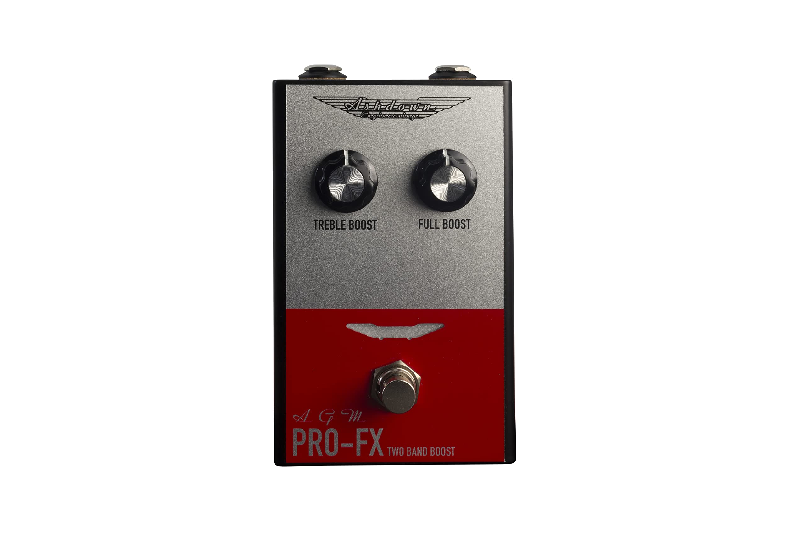 ASHDOWN - TWO BAND BOOST, Pedale Boost per Chitarra con un Treble Boost e un Full Boost