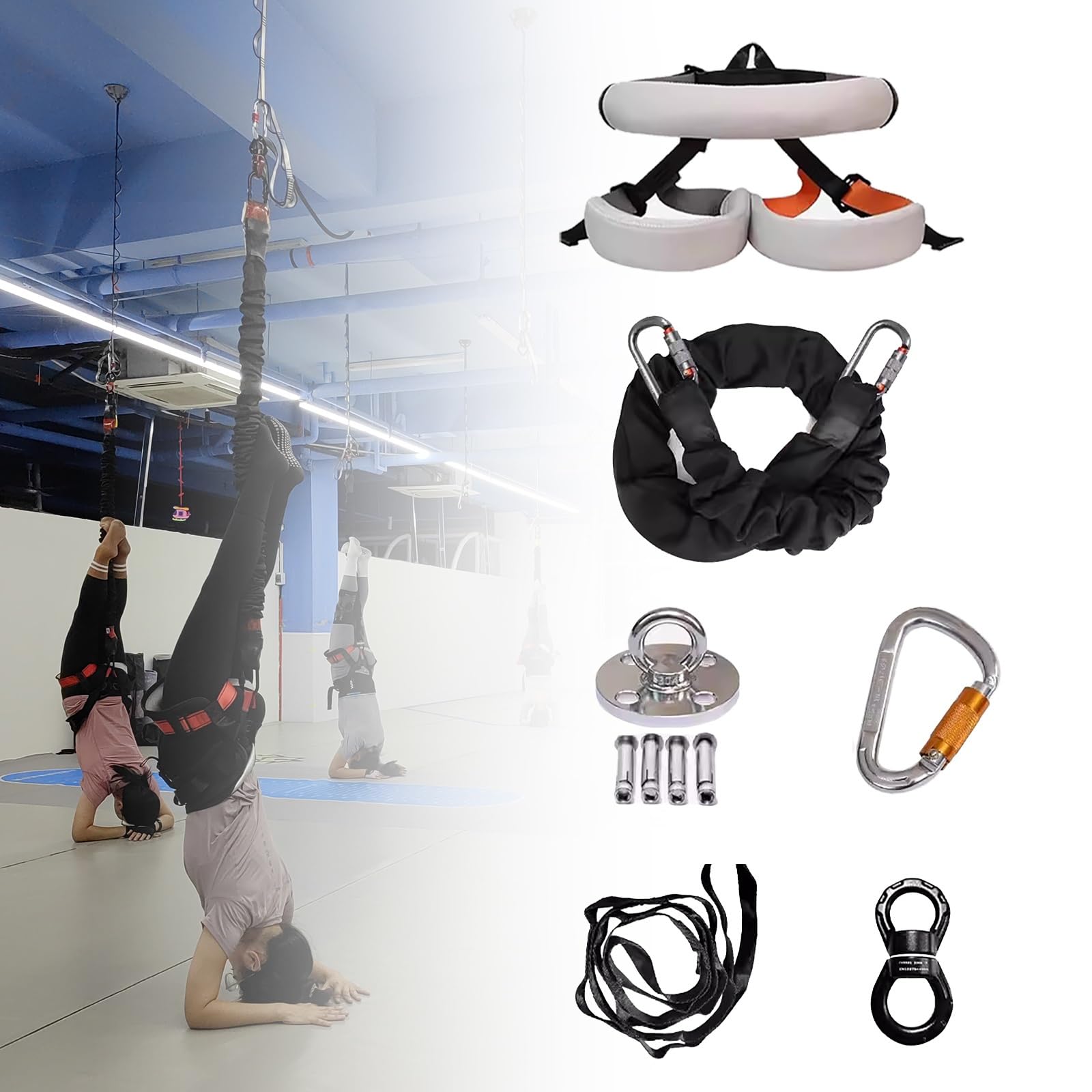 Heavy Bungee Resistance Band Set Dance Rope Workout Fitness for Fitness Bodybuilding Resistance Air Dance Rope Fit for