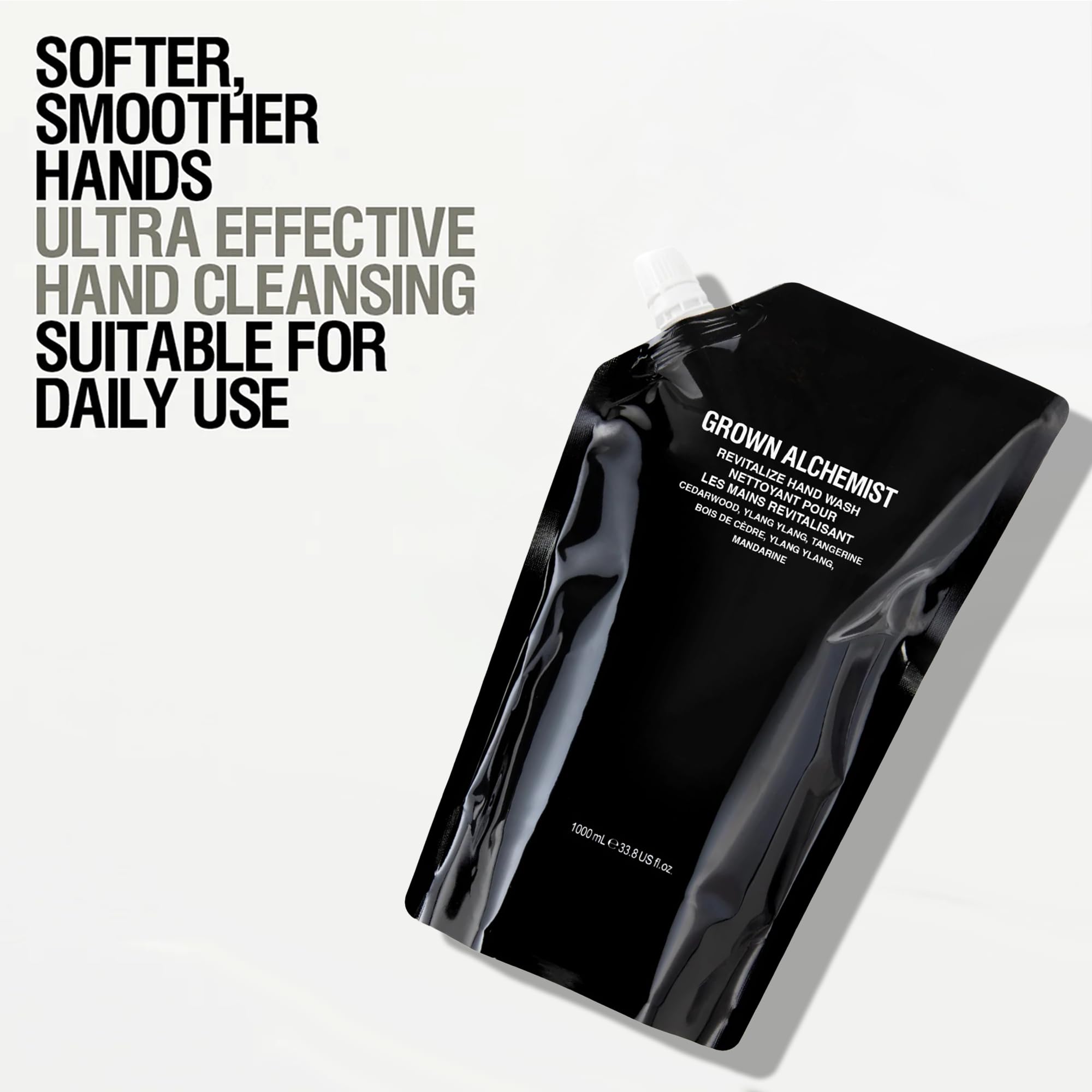 Grown Alchemist Revitalize Luxury Hand Wash Refill, Cedarwood, Organic Hand Soap - Image 2