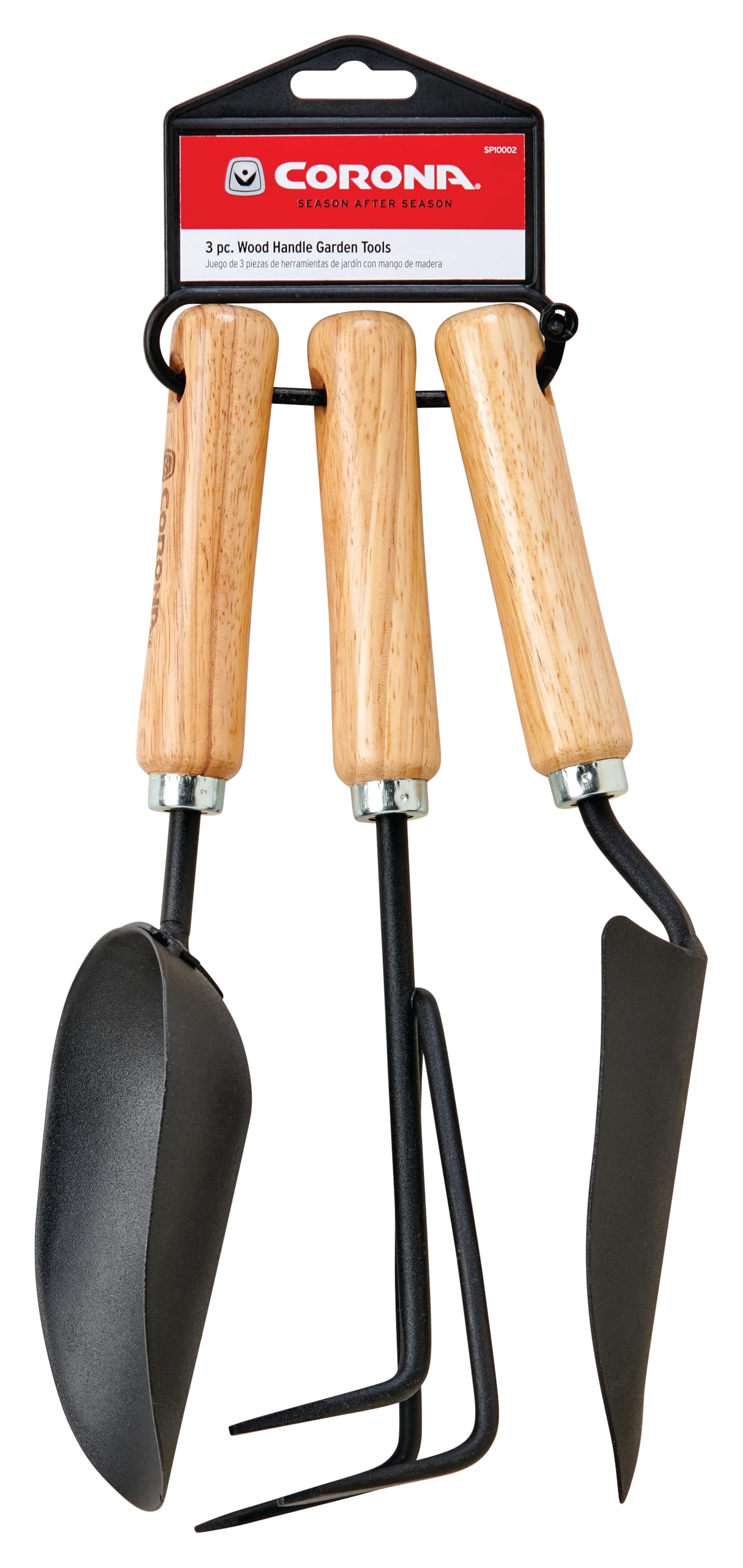 Amazon.com : Corona Tools 3-Piece Wood Handle Garden Tool Set