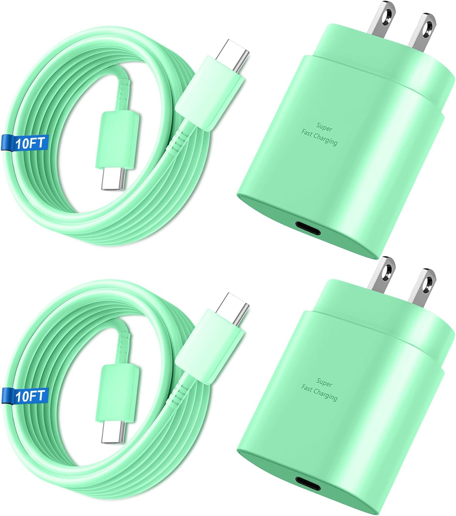 Amazon.com: Type C Charger Fast Charging USB C Samsung Chargers Block ...