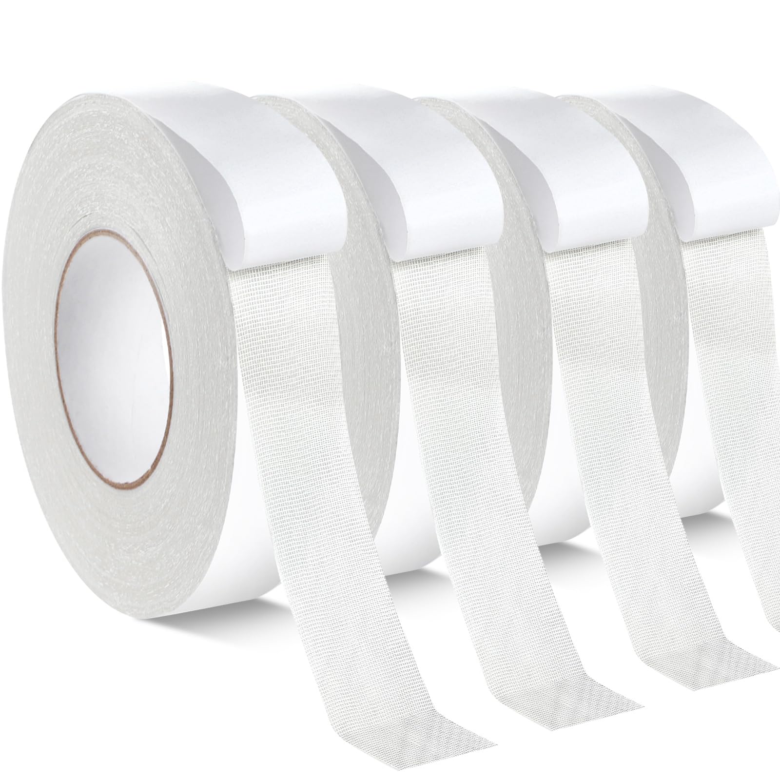 4 Rolls Double Sided Carpet Tape 2 Inch x 120 Ft Heavy Duty Anti Slip Rug Tape Easy