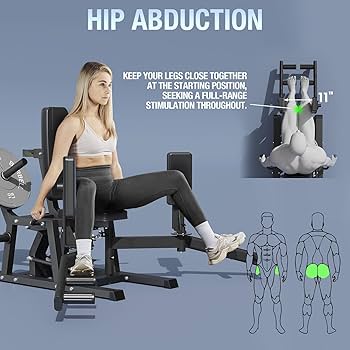 Amazon.co.jp: syedee ヒップアブダクターマシン 外転筋マシン