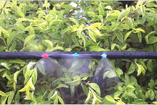 Miniatura 5 de E-outstanding Boquilla de pulverización, 40 piezas, micro 90 grados, rociadores de agua para césped de jardín, rociadores de rociadores de agua de