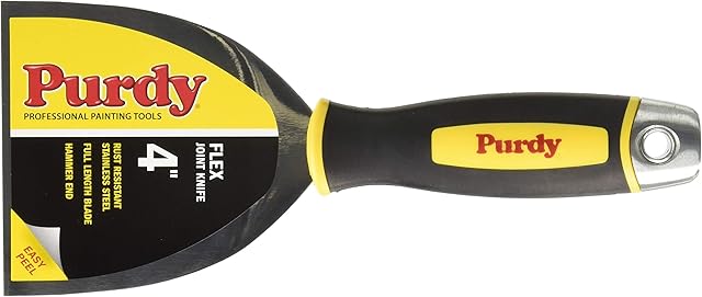 Purdy Stainless Steel Flexible Putty Scraper Joint Knife (4in (101.6mm))